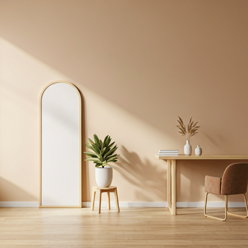 Interior minimalist office